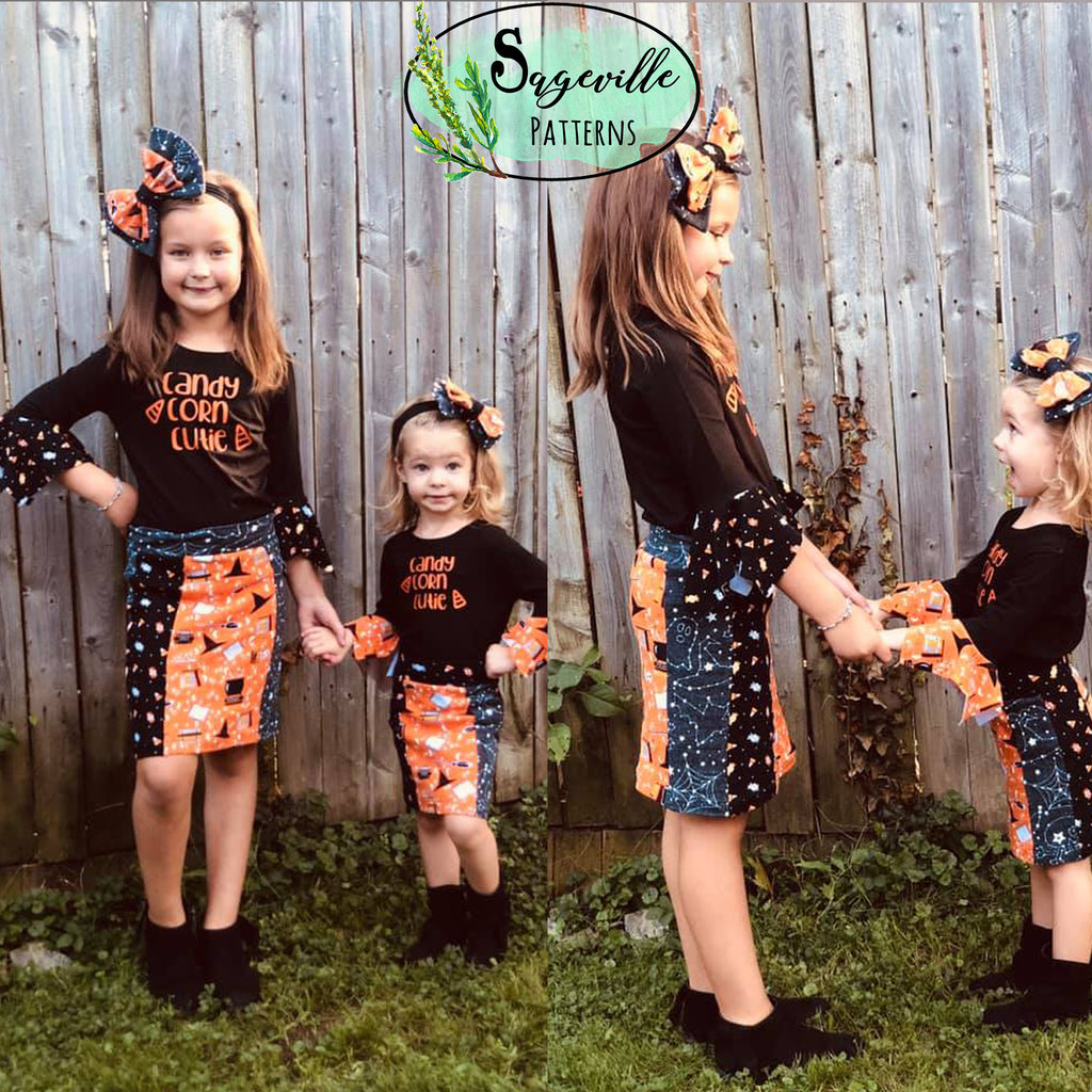 Girls Dahlia Skirt