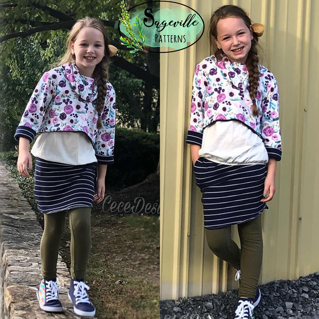 Girls Dahlia Skirt