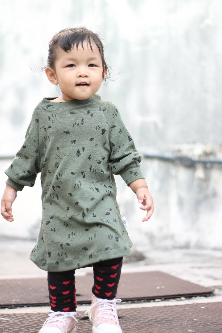 Girls Aspen Raglan